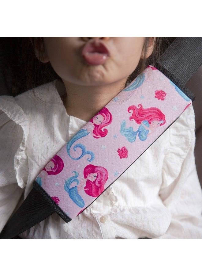 YR Seat Belt Cover for Kids, Soft Comfort Seat Belt Cushion for Children, Cute Cartoon Pattern Car Seat Belt Pads Cover for Girls and Boys - Image 2